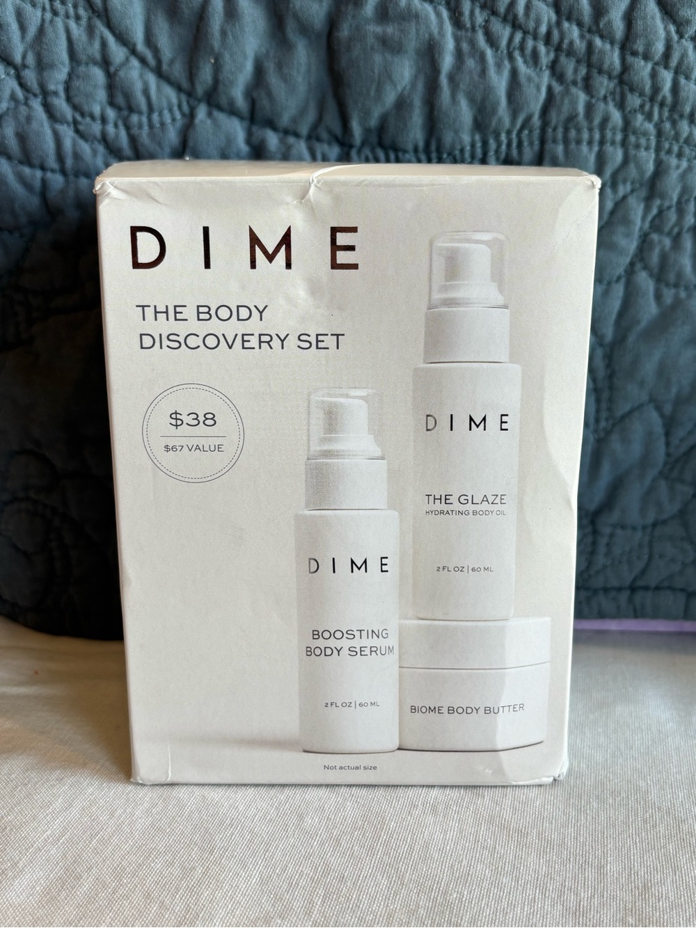 DIME Beauty Body Discovery Set Serum Body Oil Butter 3-Piece NEW Body Care